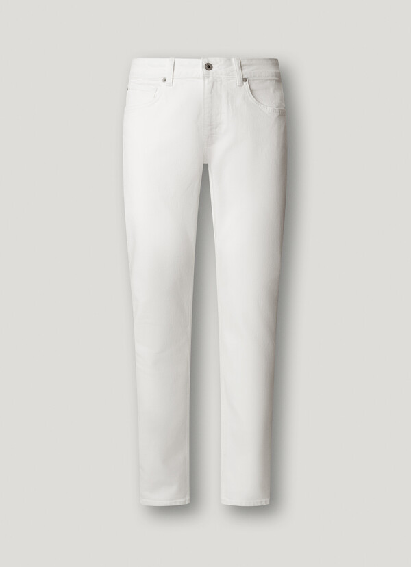 STANLEY- TAPER FIT MID-RISE JEANS