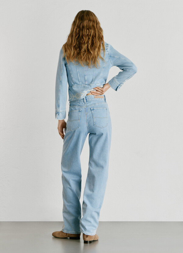 EDEN - HIGH-RISE STRAIGHT FIT JEANS