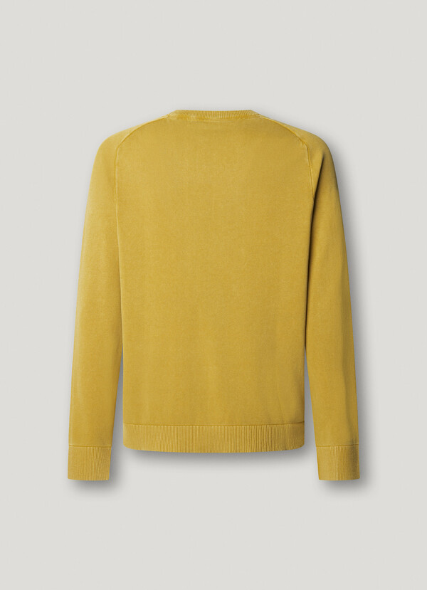 CREW NECK PIQU&Eacute; JUMPER