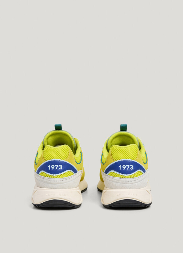 MARLON - TRAINERS WITH SUEDE DETAILS 