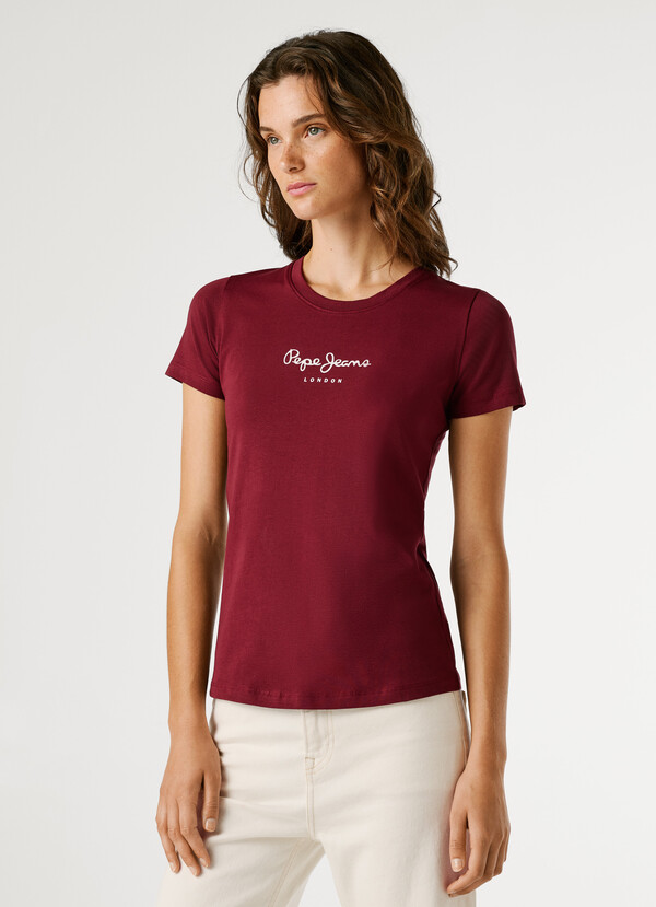 SLIM FIT LOGO PRINT T-SHIRT