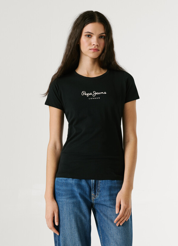 SLIM FIT LOGO PRINT T-SHIRT