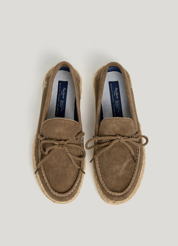 SUEDE LOAFERS