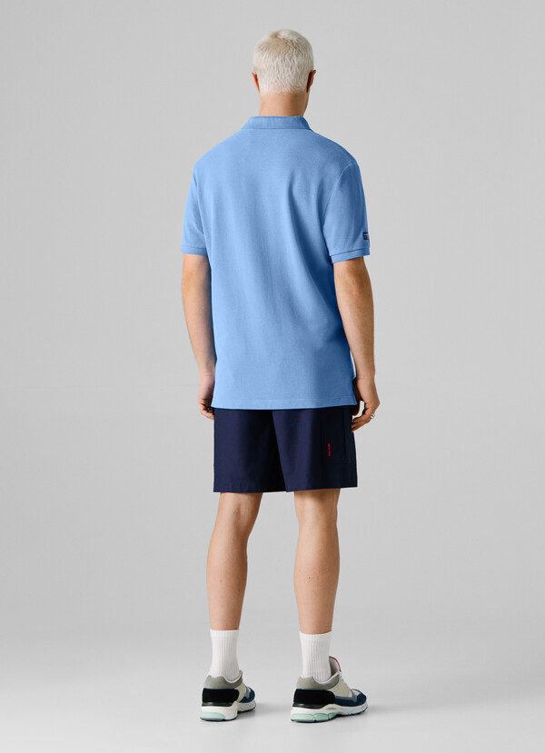 RELAXED FIT PIQU&Eacute; POLO