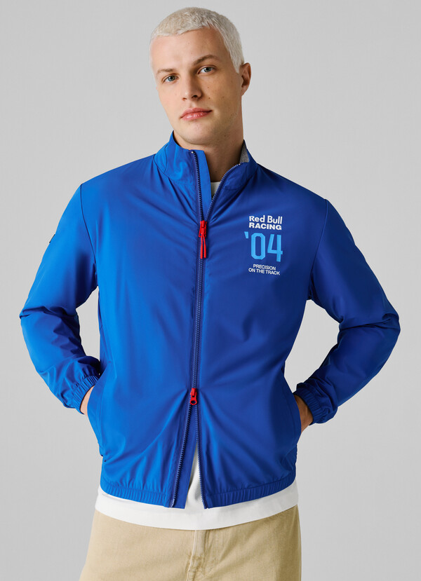 HIGH COLLAR JACKET WITH LOGO