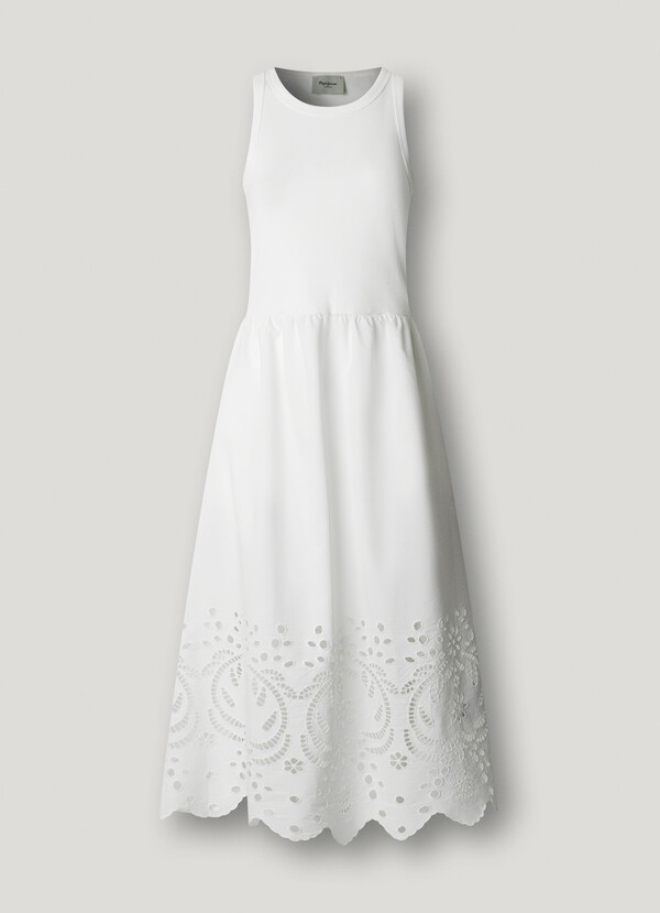 OPENWORK DETAIL MAXI DRESS