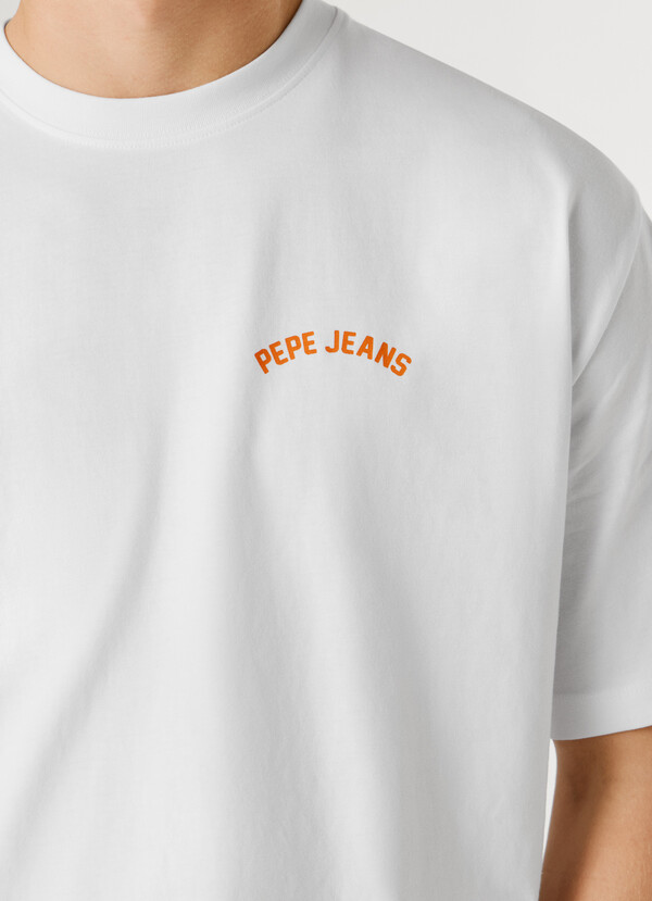 WIDE FIT BACK PRINT T-SHIRT