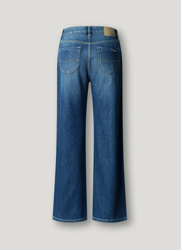 HIGH-RISE STRAIGHT FIT JEANS - LEXA