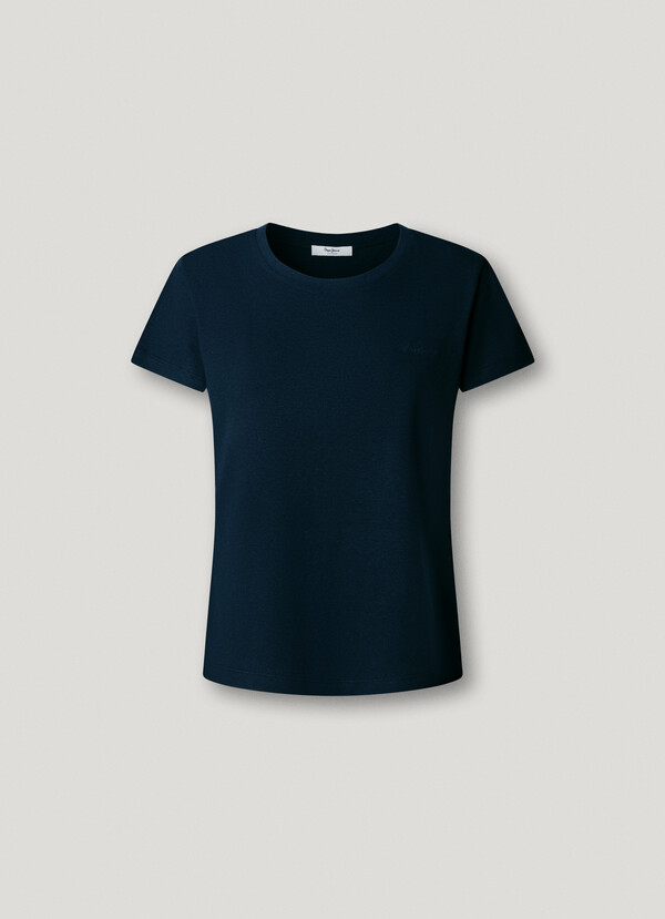 EMBROIDERED LOGO T-SHIRT