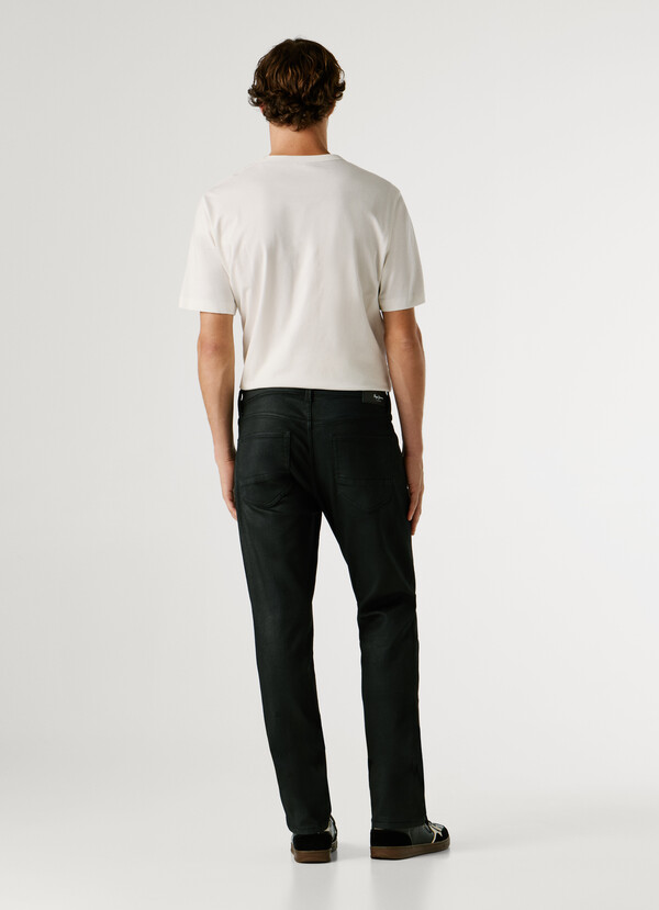 SLIM FIT MID-RISE JEANS - TRACK