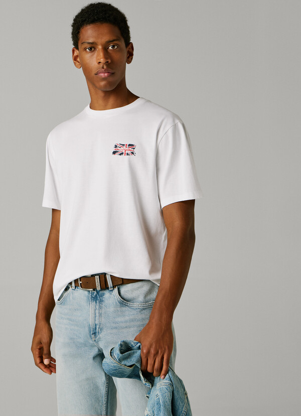 REGULAR FIT LOGO PRINT T-SHIRT