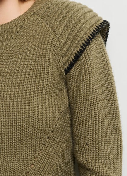 CREW NECK KNIT JUMPER