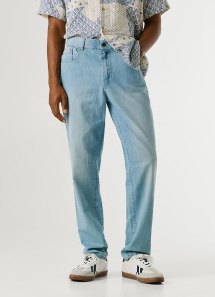 TAPER FIT LOW-RISE JEANS - CAMDEN