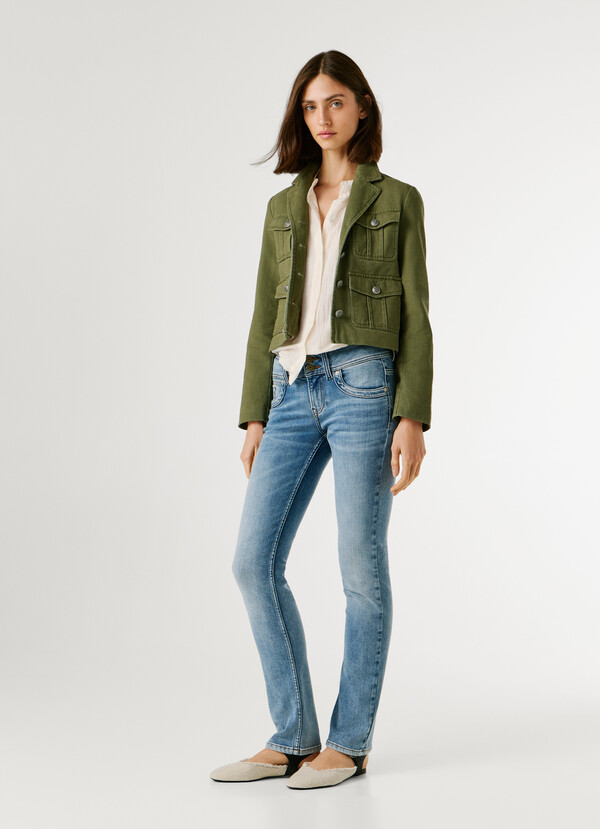 LOW-RISE SLIM FIT JEANS - VENUS