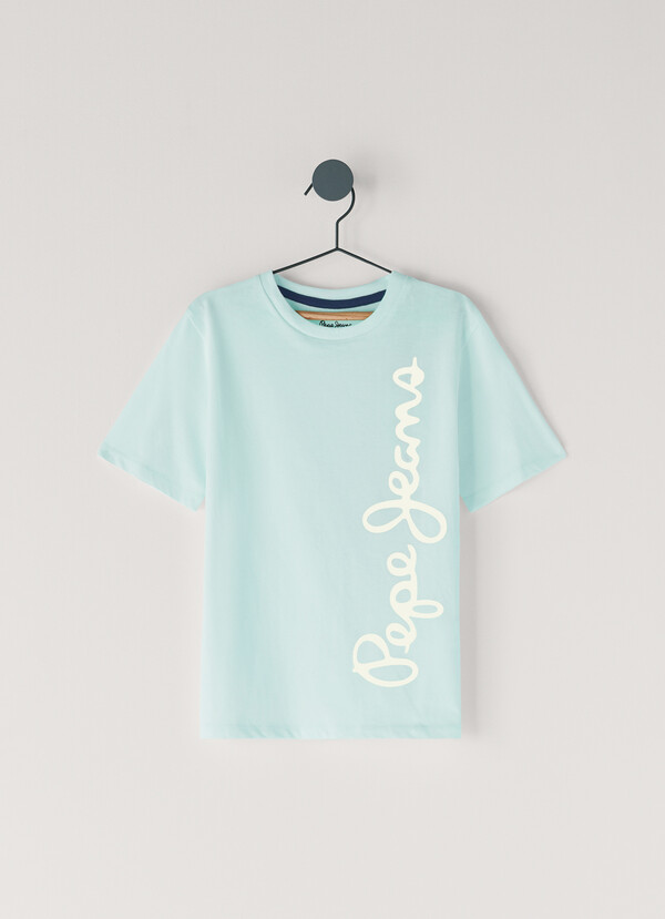 REGULAR FIT LOGO PRINT T-SHIRT
