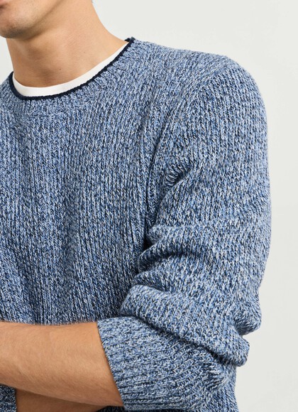 REGULAR FIT CREW NECK KNIT JUMPER