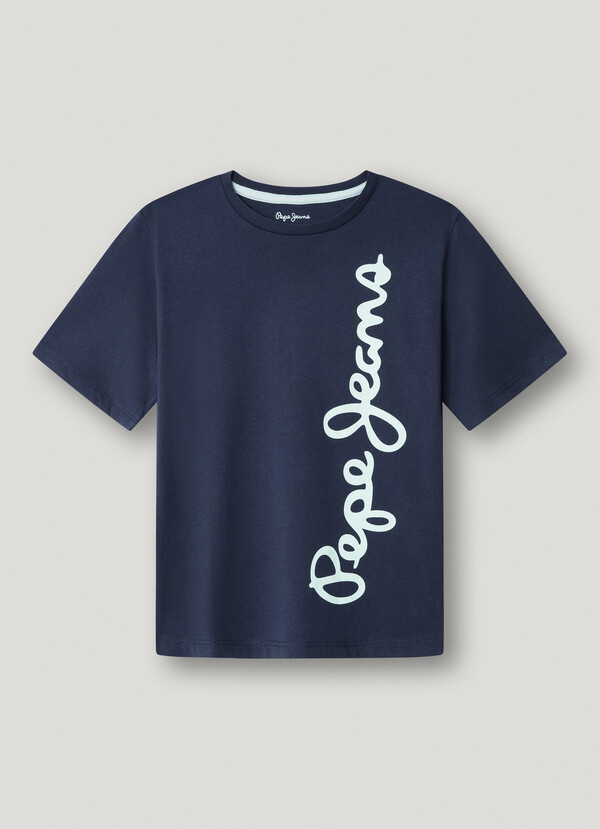 REGULAR FIT LOGO PRINT T-SHIRT