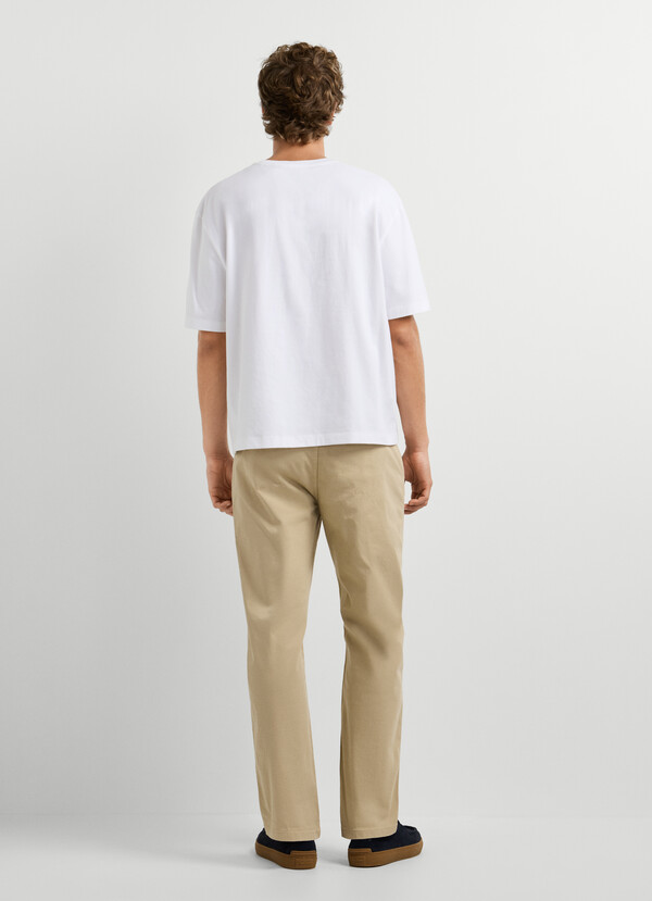 WIDE FIT PRINTED GRAPHIC T-SHIRT