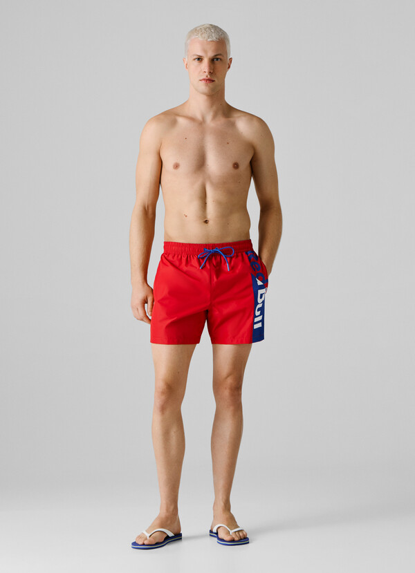SWIM SHORTS MAXI LOGO
