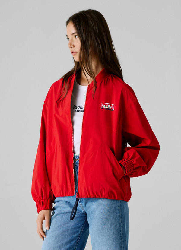 BACK PRINT BOMBER JACKET