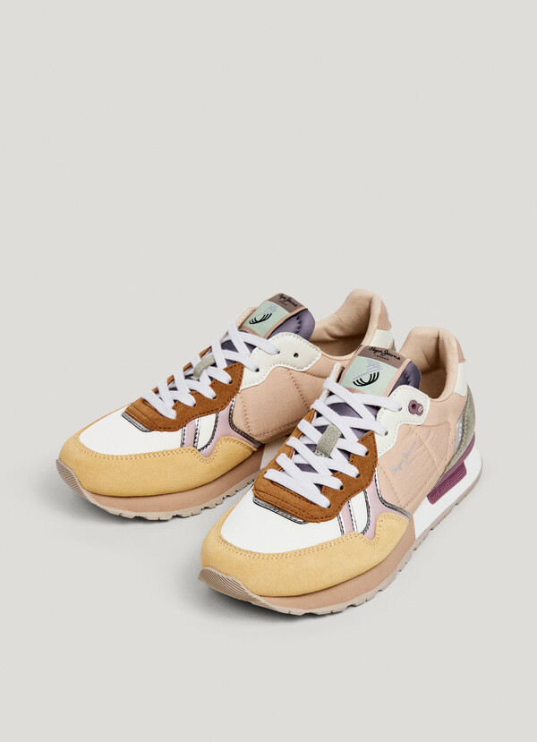 RETRO RUNNING TRAINERS - BRIT