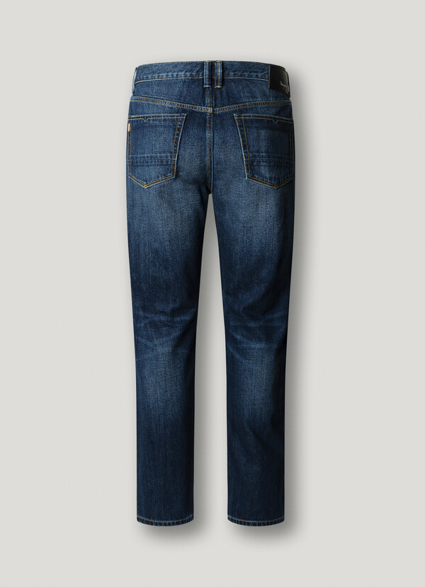 BYRON- STRAIGHT FIT MID-RISE JEANS