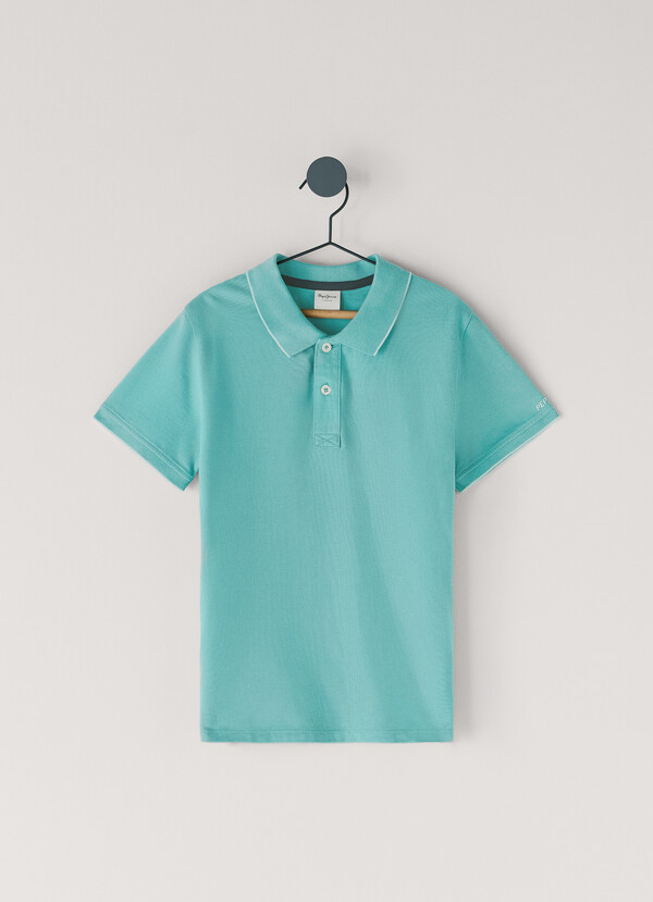 REGULAR FIT PIQU&Eacute; POLO