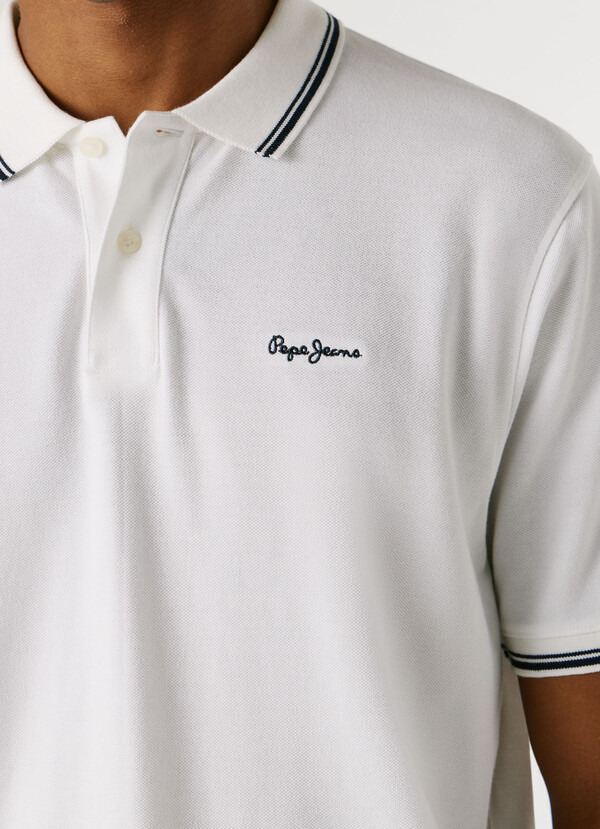 REGULAR FIT PIQU&Eacute; POLO