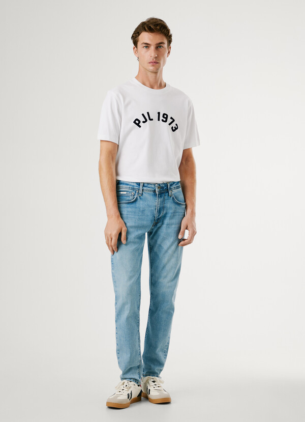 REGULAR FIT MID-RISE JEANS - STANLEY