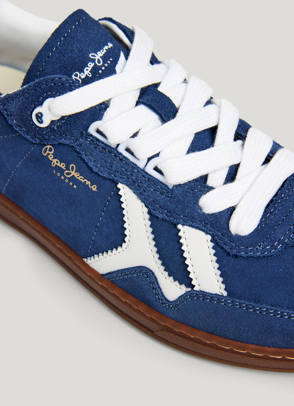 RETRO SUEDE TRAINERS - BALL