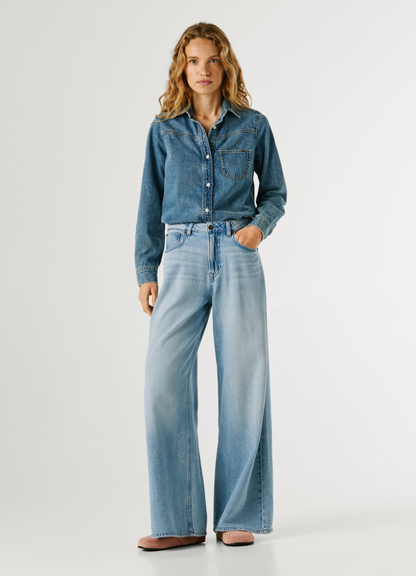 JAIMY- HIGH-RISE WIDE FIT JEANS