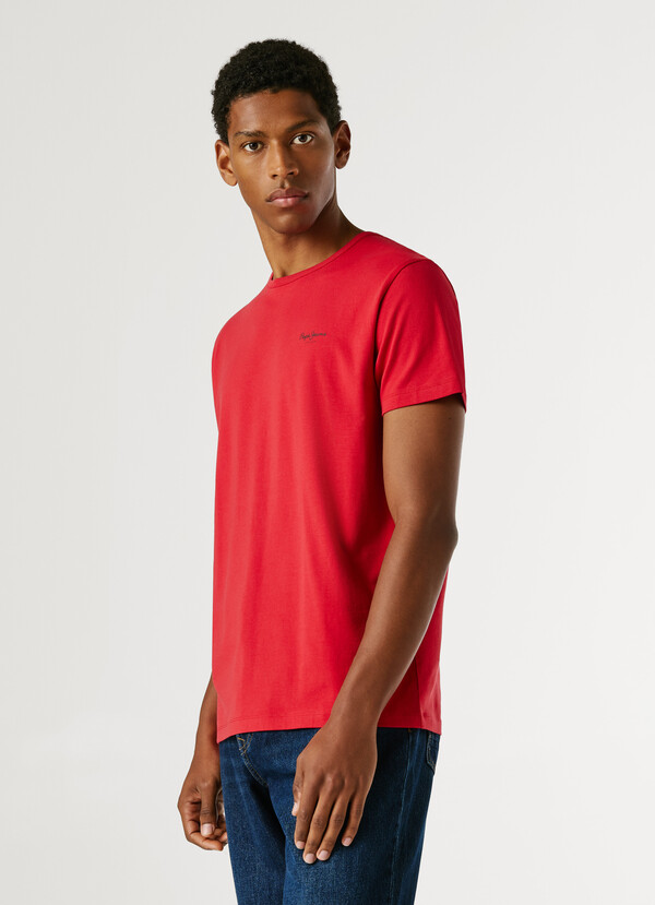 SLIM FIT LOGO PRINT T-SHIRT