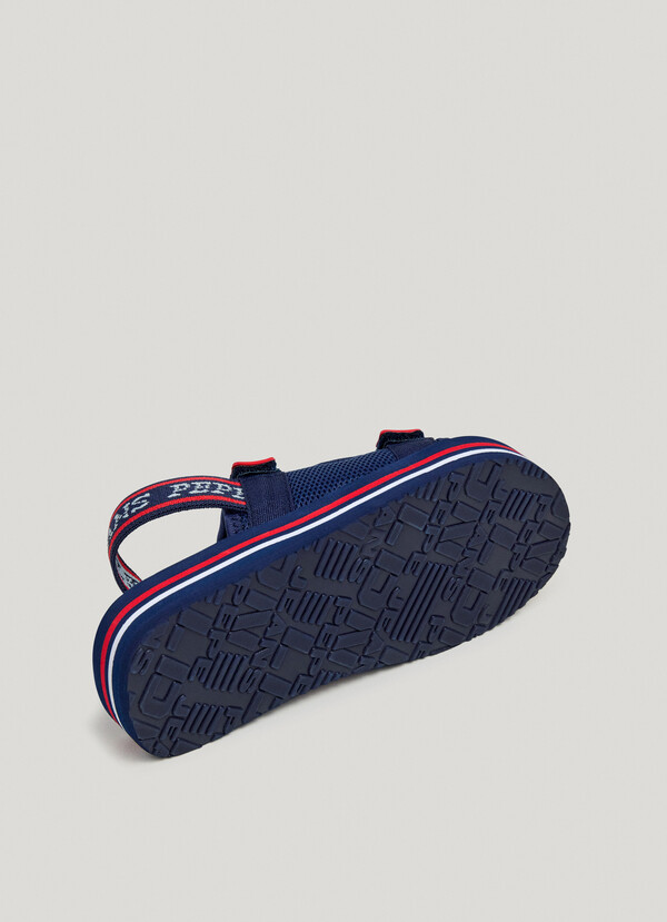 TREK SANDALS WITH VELCRO CLOSURE