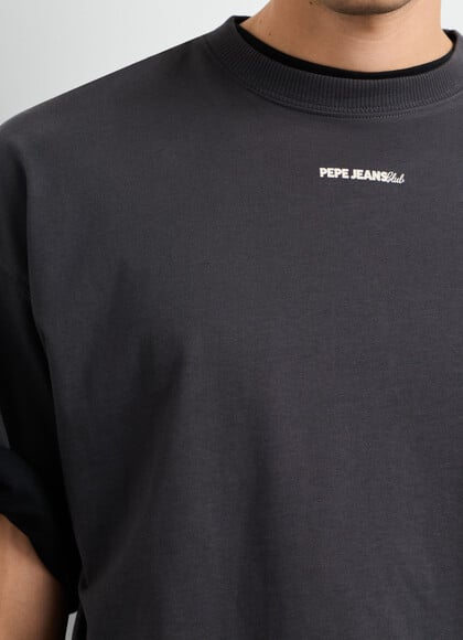 BOXY FIT BACK PRINT T-SHIRT