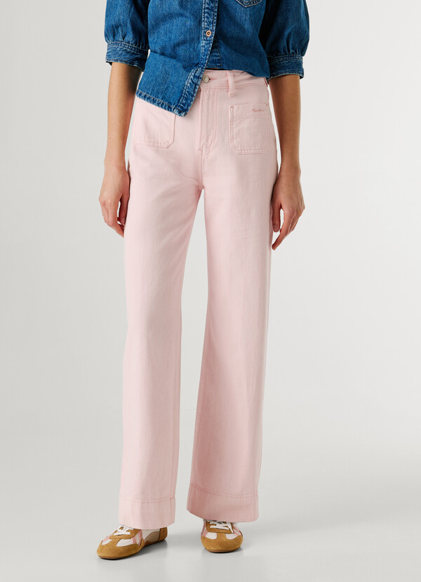 HIGH-RISE STRAIGHT FIT JEANS - LEXA