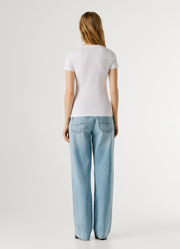 SLIM FIT LOGO PRINT T-SHIRT