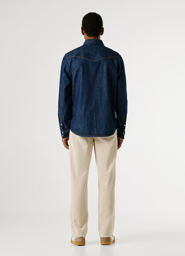 REGULAR FIT DENIM SHIRT