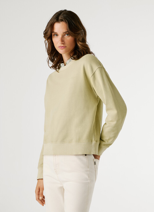 CREW NECK LOGO SWEATSHIRT