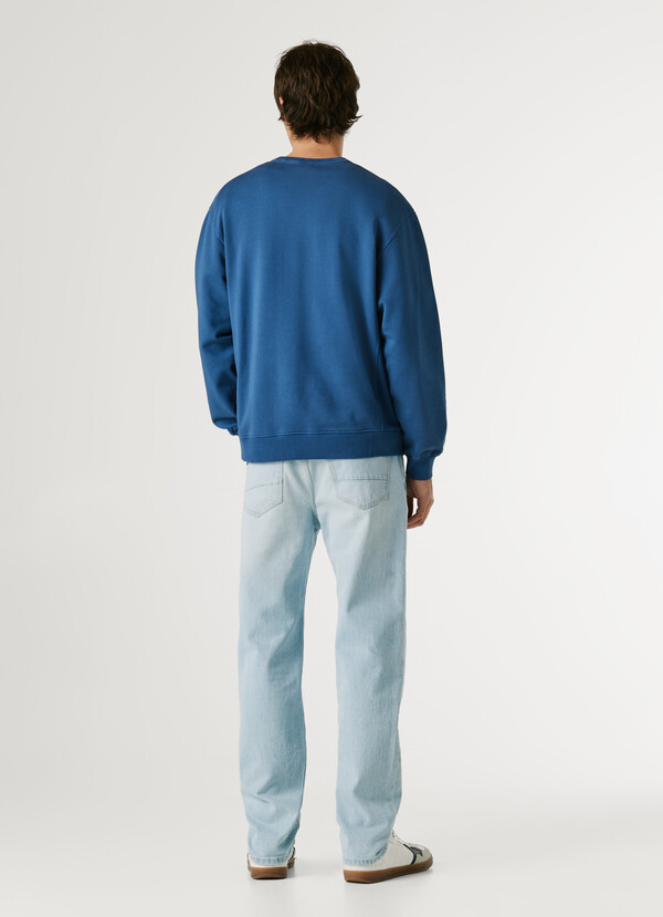 CREW NECK LOGO SWEATSHIRT