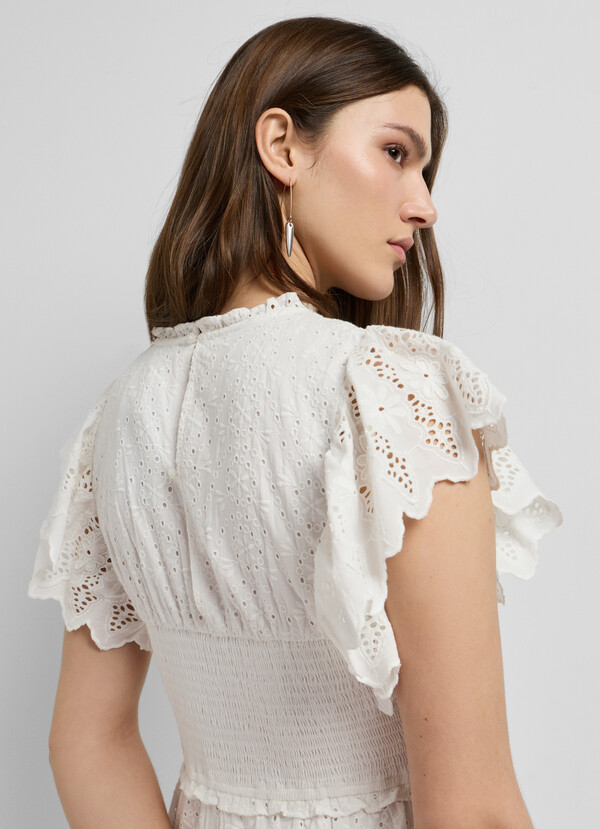 OPENWORK DETAIL MAXI DRESS