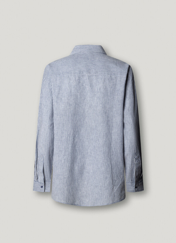 RELAXED FIT STRIPED SHIRT