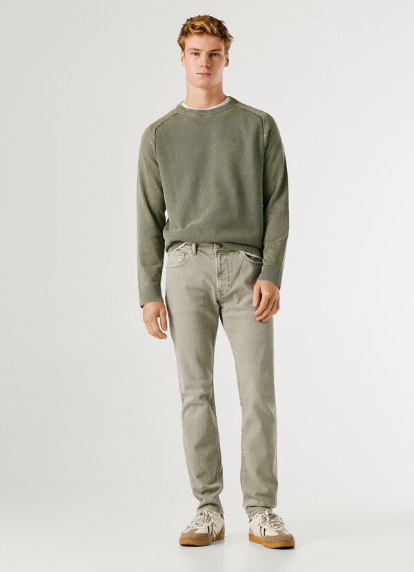 TAPER FIT MID-RISE JEANS - STANLEY