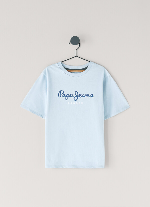 REGULAR FIT LOGO PRINT T-SHIRT
