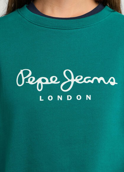 CREW NECK LOGO SWEATSHIRT