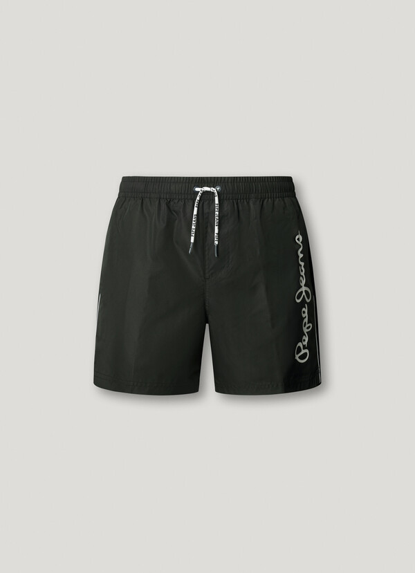 PRINTED LOGO SWIM SHORTS
