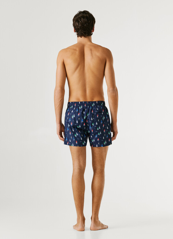 SWIM SHORTS WITH SAILBOATS
