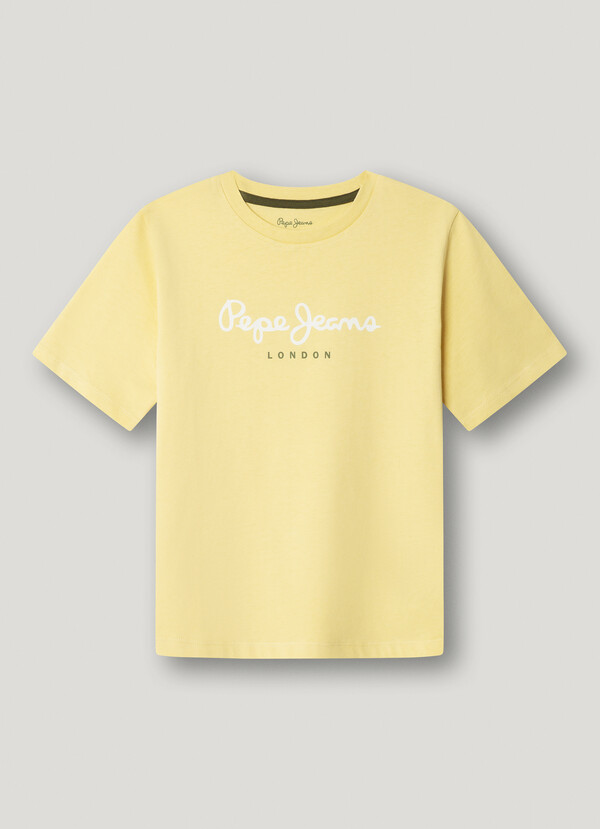 REGULAR FIT LOGO PRINT T-SHIRT