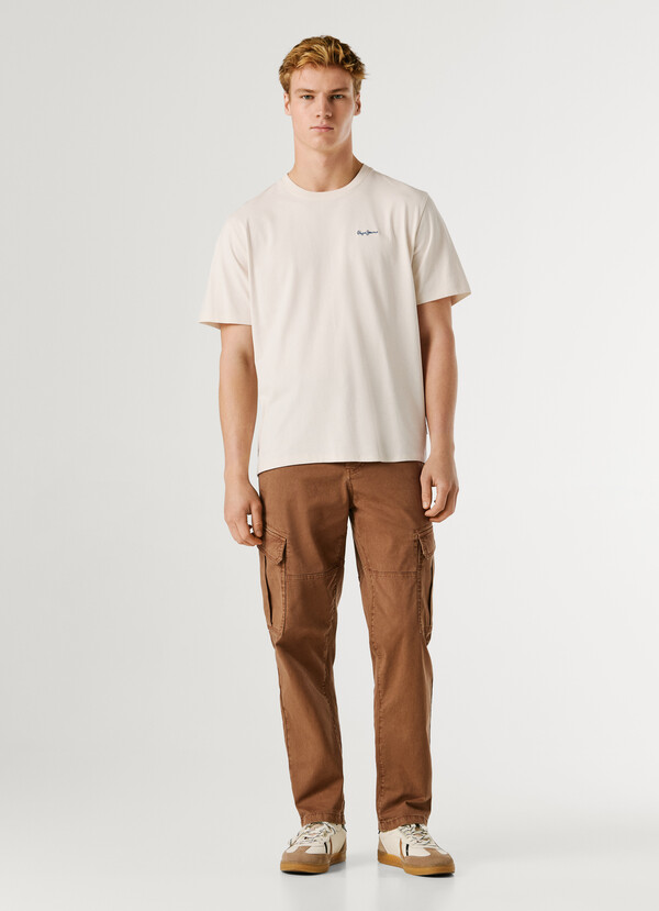 REGULAR FIT LOGO PRINT T-SHIRT