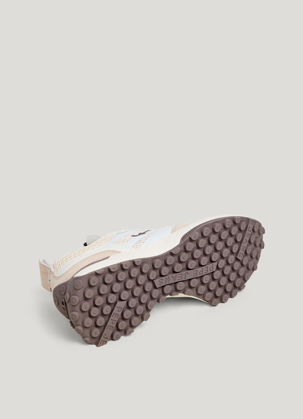 TRAINERS WITH KNIT FABRIC - LUCKY