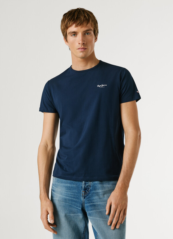SLIM FIT LOGO PRINT T-SHIRT